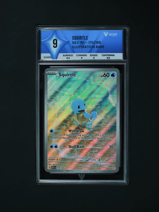 00465 SQUIRTLE Grading Card