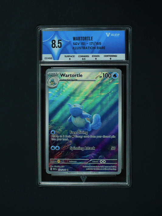00466 WARTORTLE Grading Card