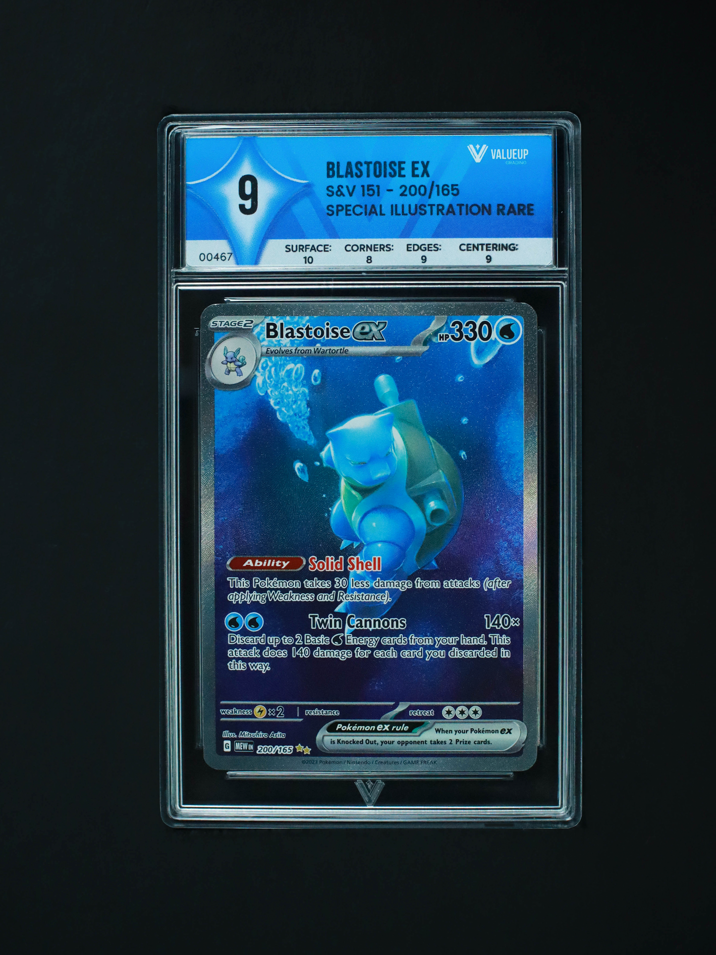 00467 BLASTOISE EX