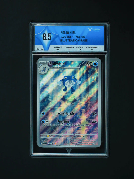 00469 POLIWHIRL Grading Card