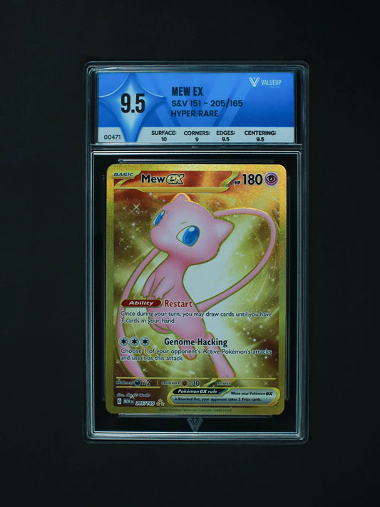 00471 MEW EX Grading Card