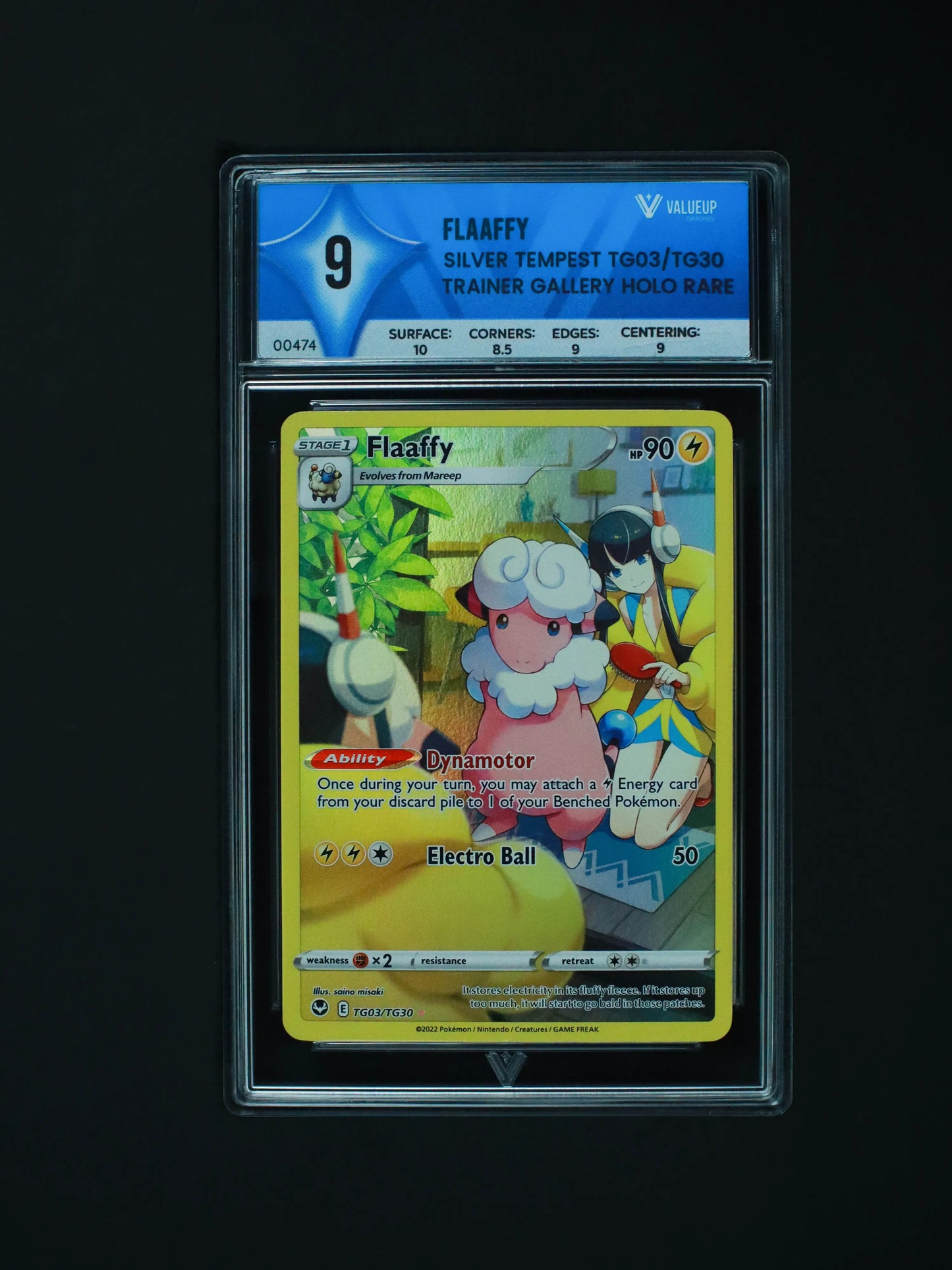 00474 FLAAFFY Grading Card