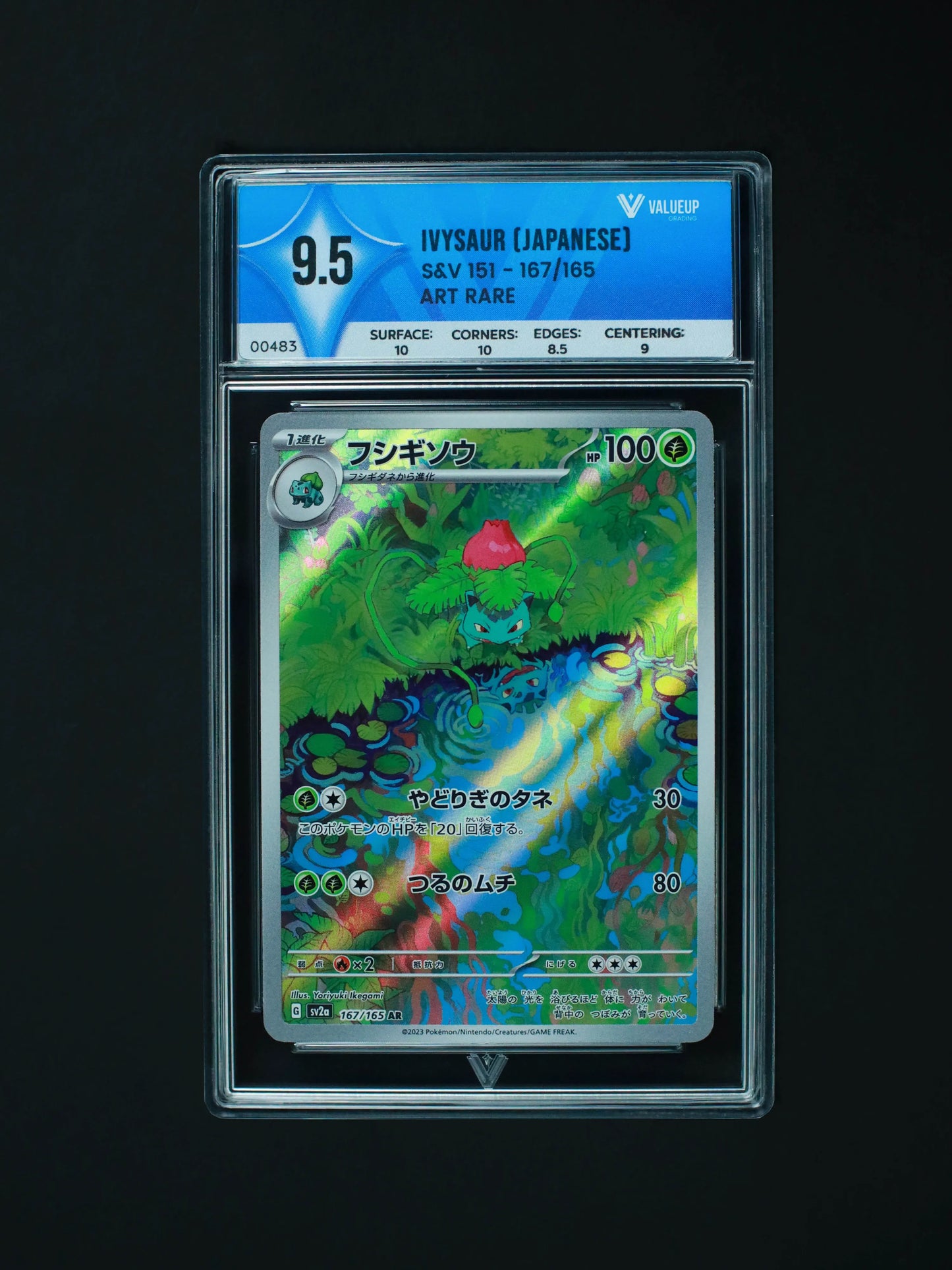 00483 IVYSAUR (JAPANESE) Grading Card