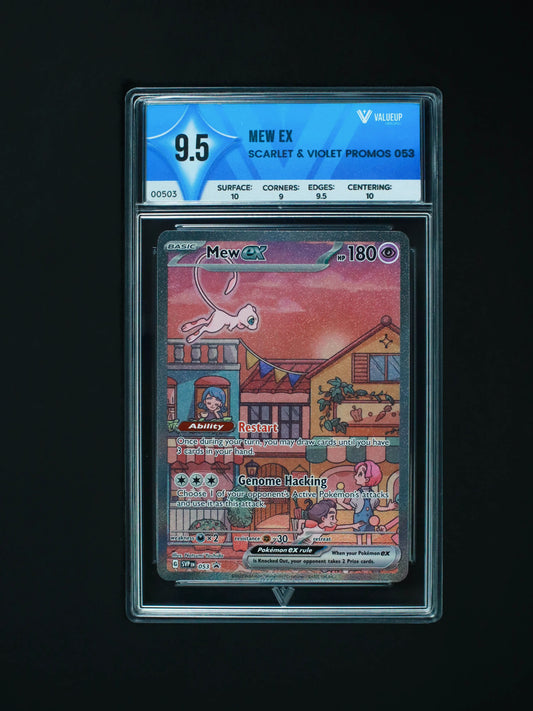 00503 MEW EX Grading Card