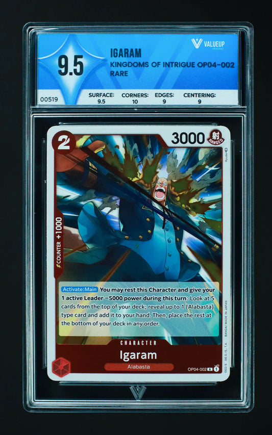 00519 IGARAM Grading Card