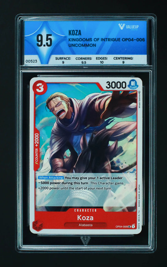 00523 KOZA Grading Card