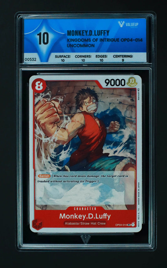 00532 MONKEY.D.LUFFY Grading Card