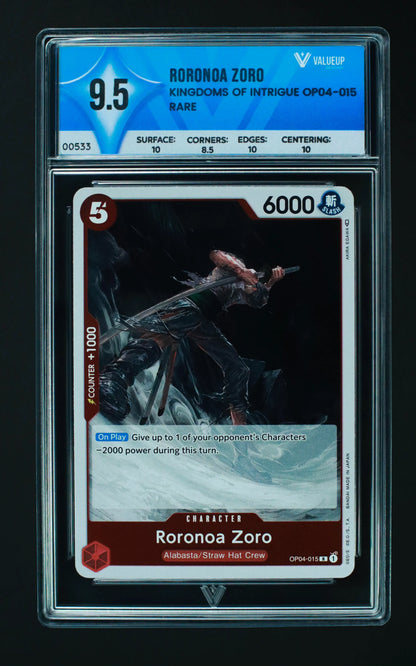 00533 RORONOA ZORO Grading Card