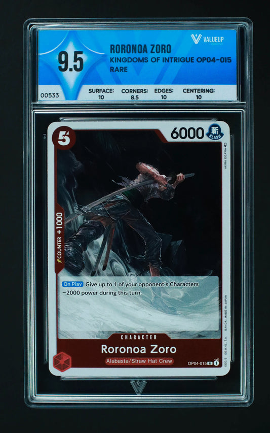 00533 RORONOA ZORO Grading Card