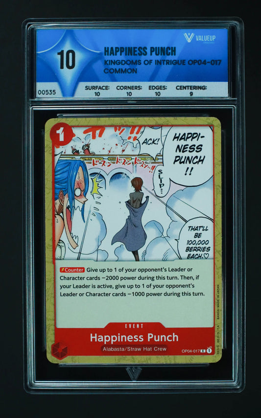 00535 HAPPINESS PUNCH Grading Card