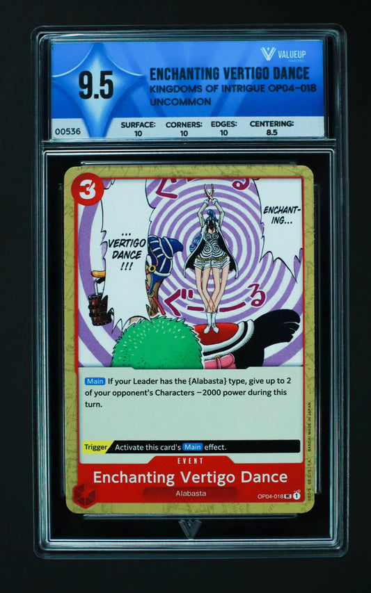 00536 ECHATING VERTIGO DANCE Grading Card