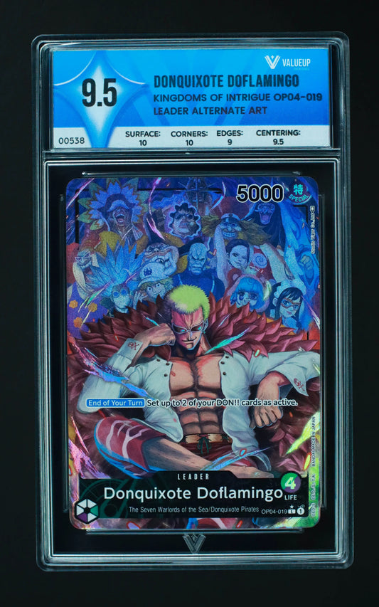 00538 DONQUIXOTE DOFLAMINGO Grading Card