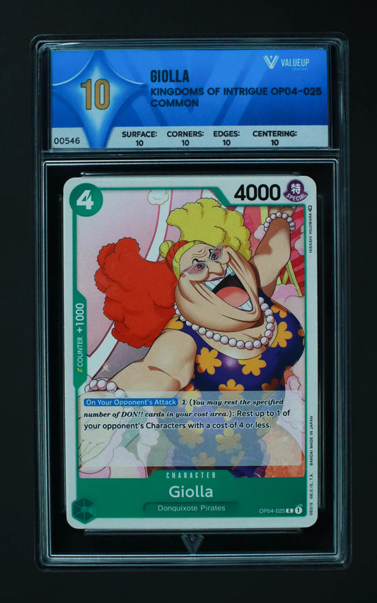 00546 GIOLLA Grading Card