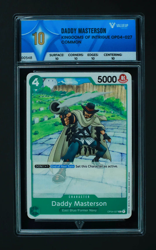 00548 DADDY MASTERSON Grading Card