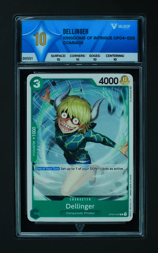 00551 DELLINGER Grading Card