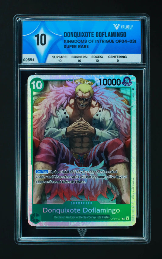 00554 DONQUIXOTE DOFLAMINGO Grading Card