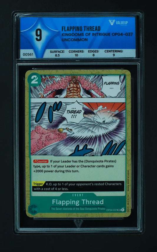 00561 FLAPPING THREAD Grading Card