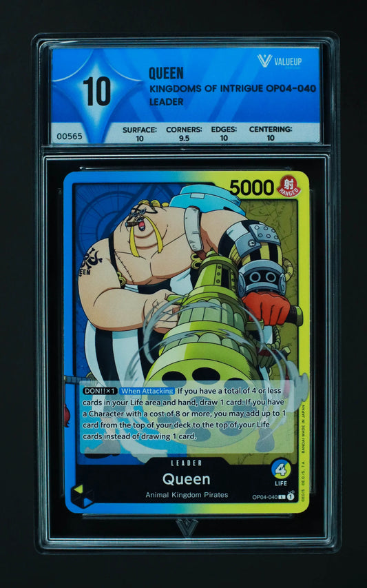 00565 QUEEN Grading Card