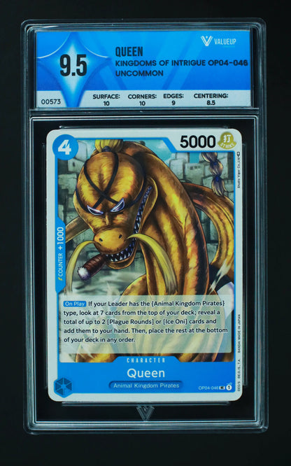 00573 QUEEN Grading Card
