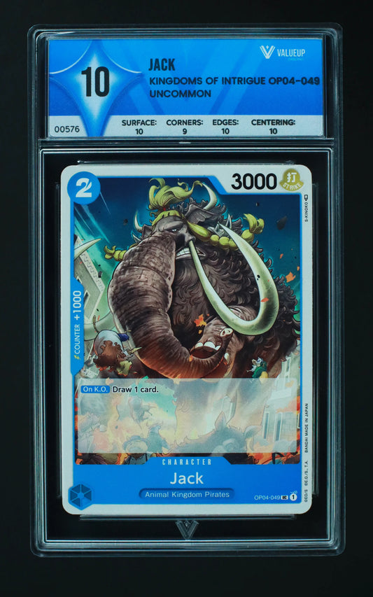 00576 JACK Grading Card