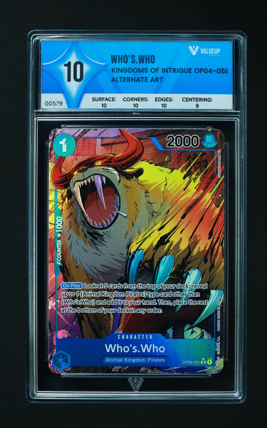 00579 WHO'S.WHO Grading Card