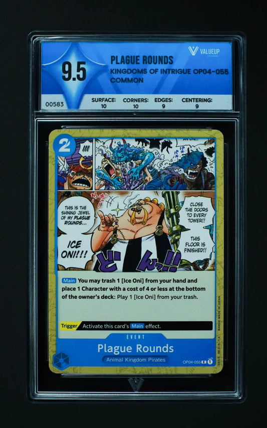 00583 PLAGUE ROUNDS Grading Card