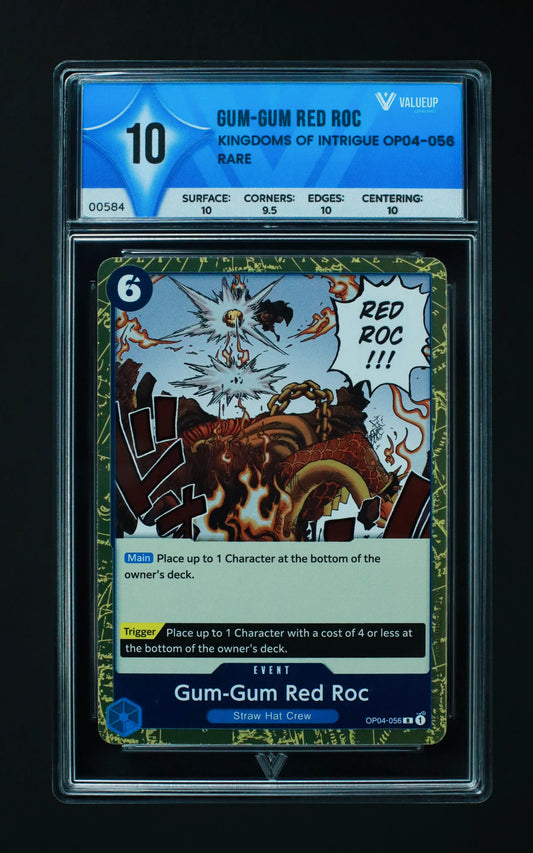 00584 GUM-GUM RED ROC Grading Card