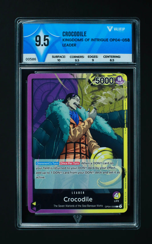 00586 CROCODILE Grading Card