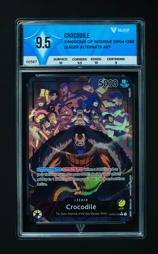 00587 CROCODILE Grading Card