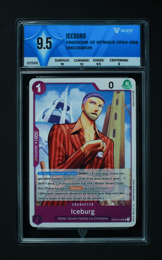 00588 ICEBURG Grading Card