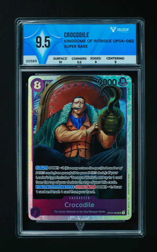 00589 CROCODILE Grading Card