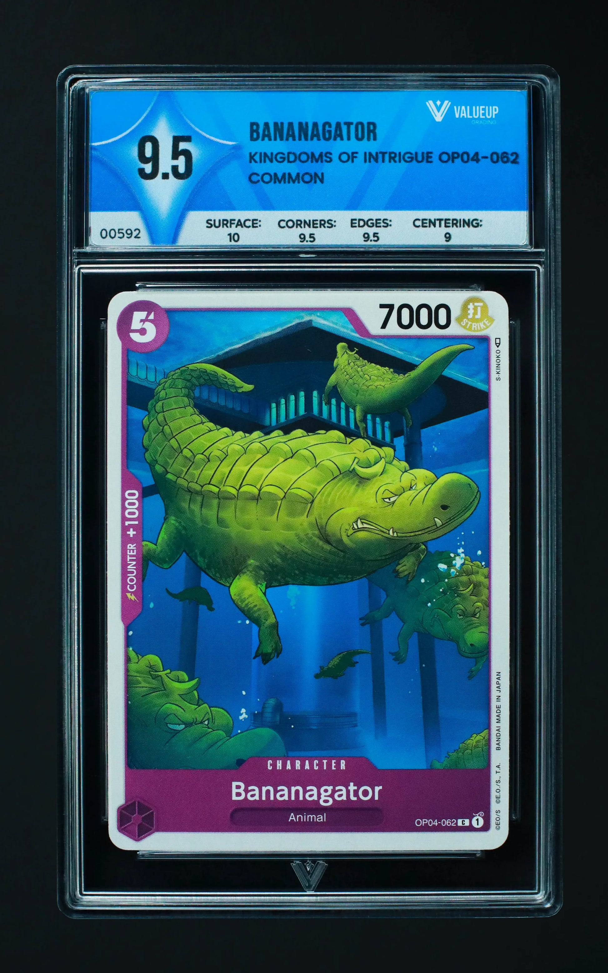 00592 BANANAGATOR Grading Card