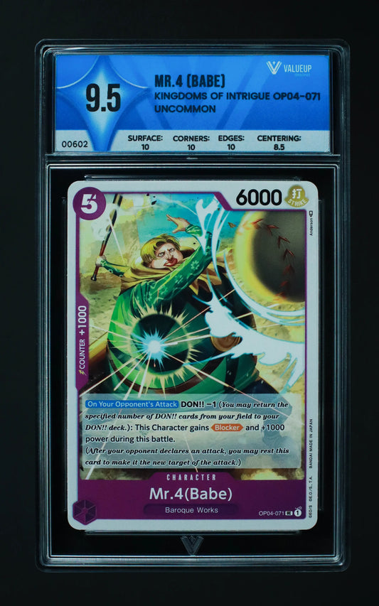 00602 MR.4 (BABE) Grading Card