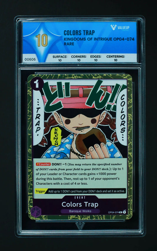 00606 COLORS TRAP Grading Card