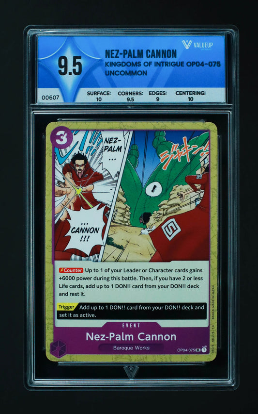 00607 NEZ-PALM CANNON Grading Card