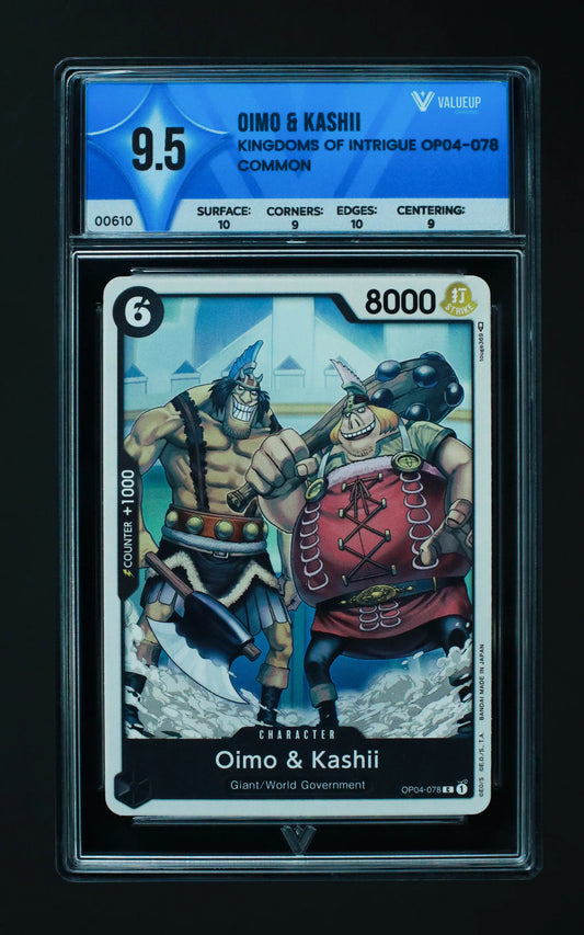 00610 OIMO & KASHII Grading Card
