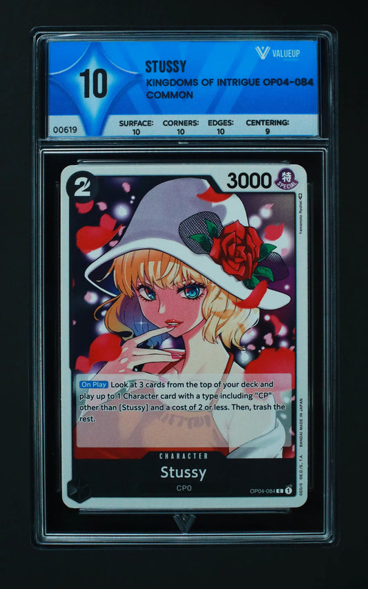 00619 STUSSY Grading Card
