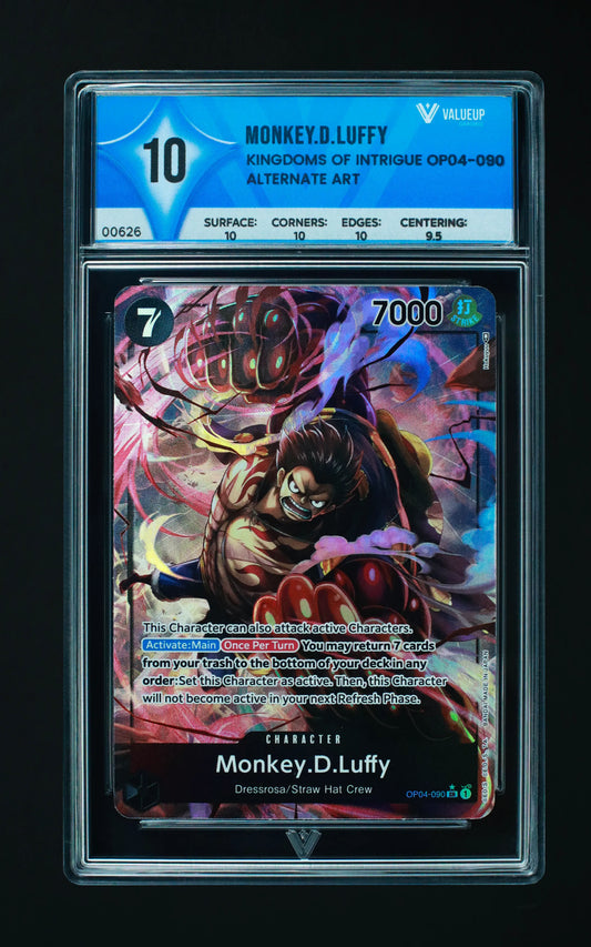 00626 MONKEY.D.LUFFY Grading Card