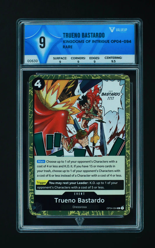 00630 TRUENO BASTARDO Grading Card