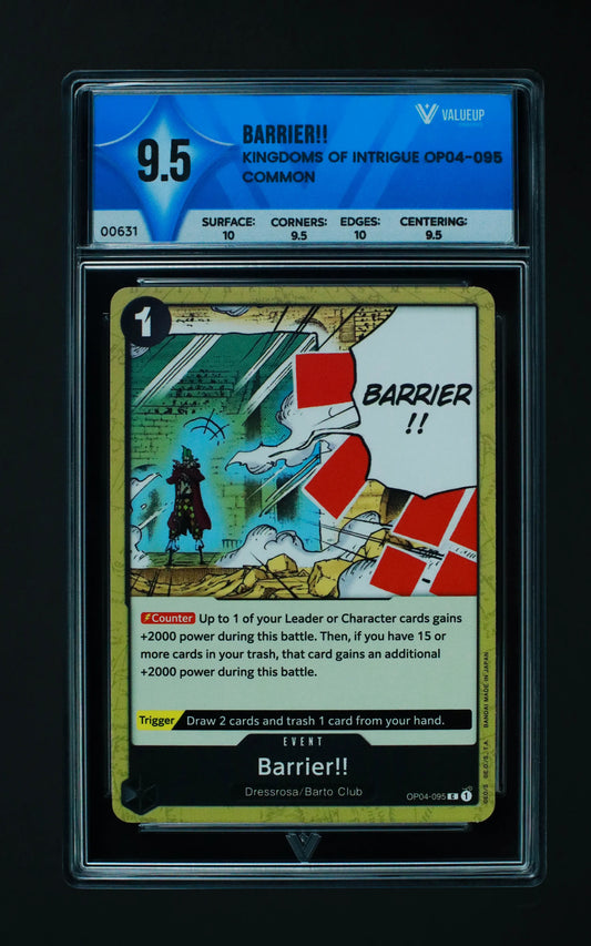 00631 BARRIER!! Grading Card
