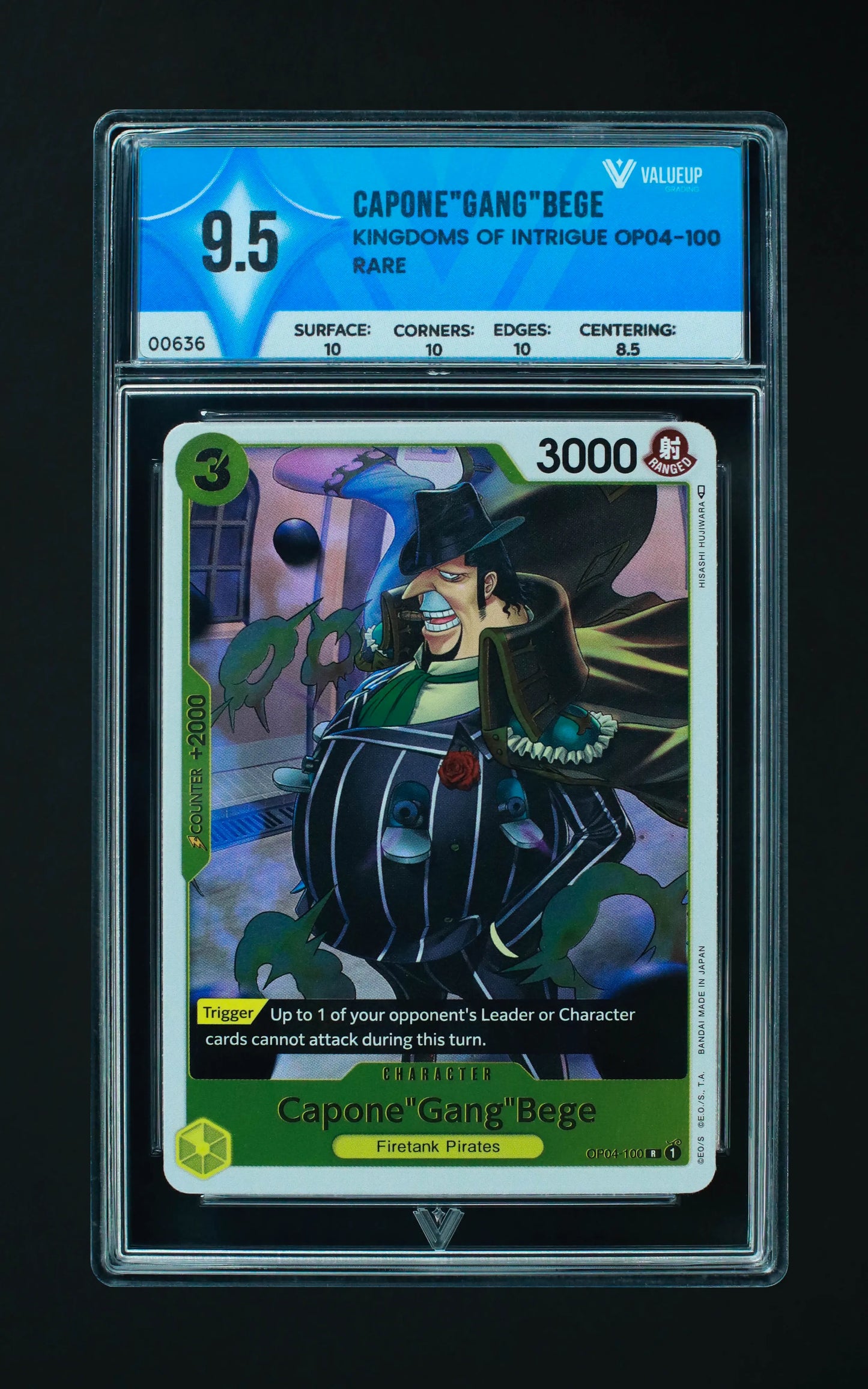 00636 CAPONE"GANG"BEGE Grading Card