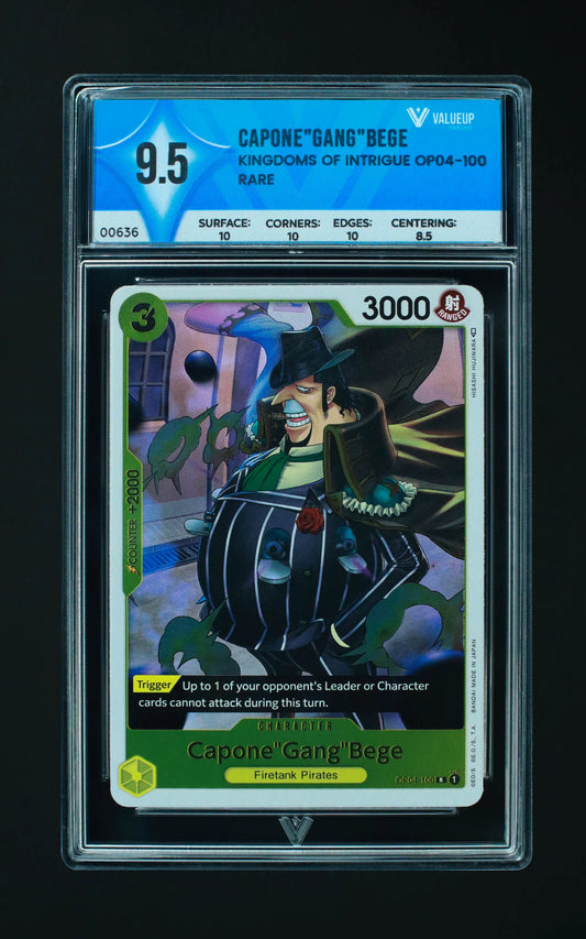 00636 CAPONE"GANG"BEGE Grading Card