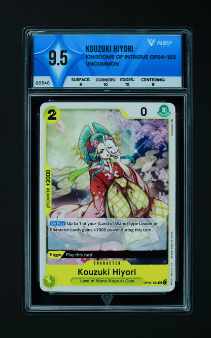 00640 KOUZUKI HIYORI Grading Card