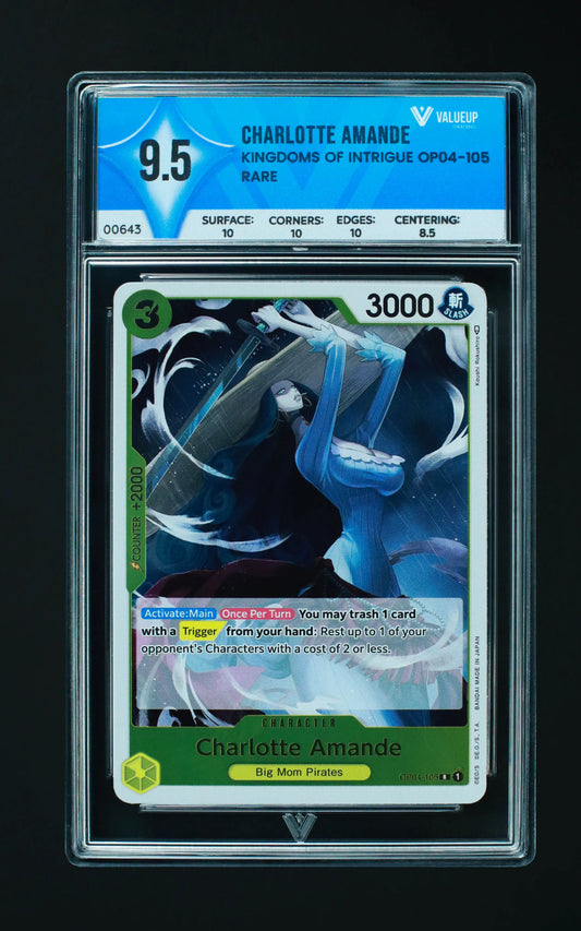 00643 CHARLOTTE AMANDE Grading Card