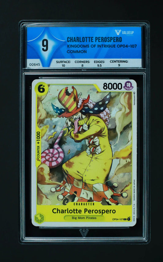 00645 CHARLOTTE PEROSPERO Grading Card