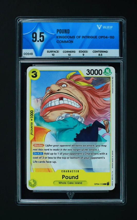 00648 POUND Grading Card