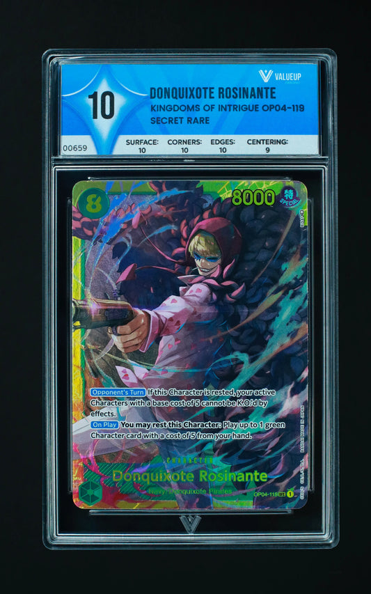 00659 DONQUIXOTE ROSINANTE Grading Card