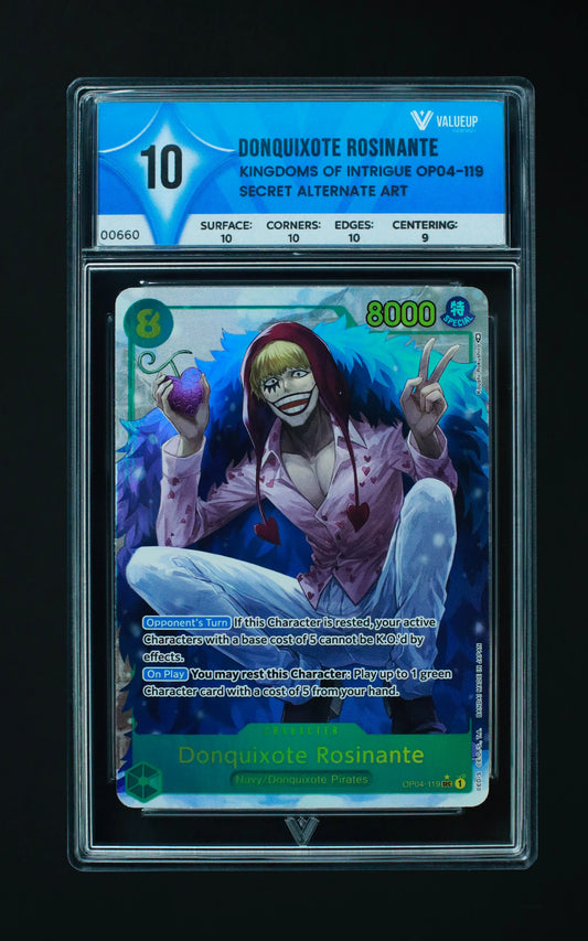 00660 DONQUIXOTE ROSINANTE Grading Card