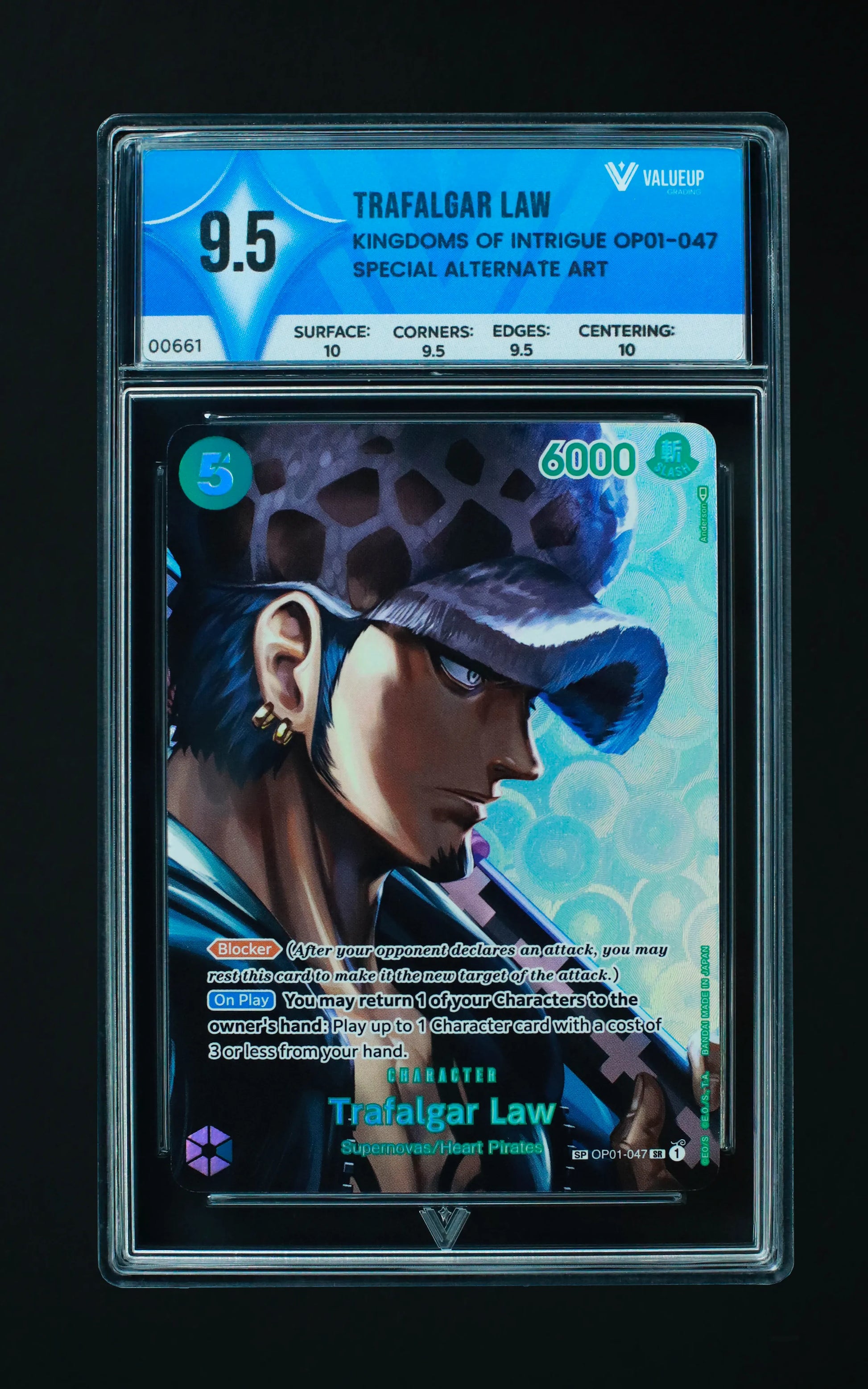 00661 TRAFALGAR LAW Grading Card