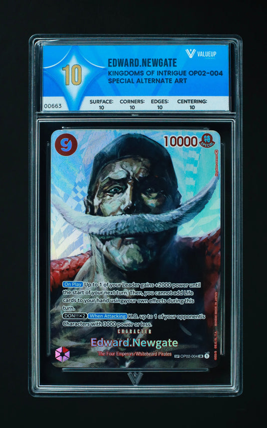 00663 EDWARD. NEWGATE Grading Card